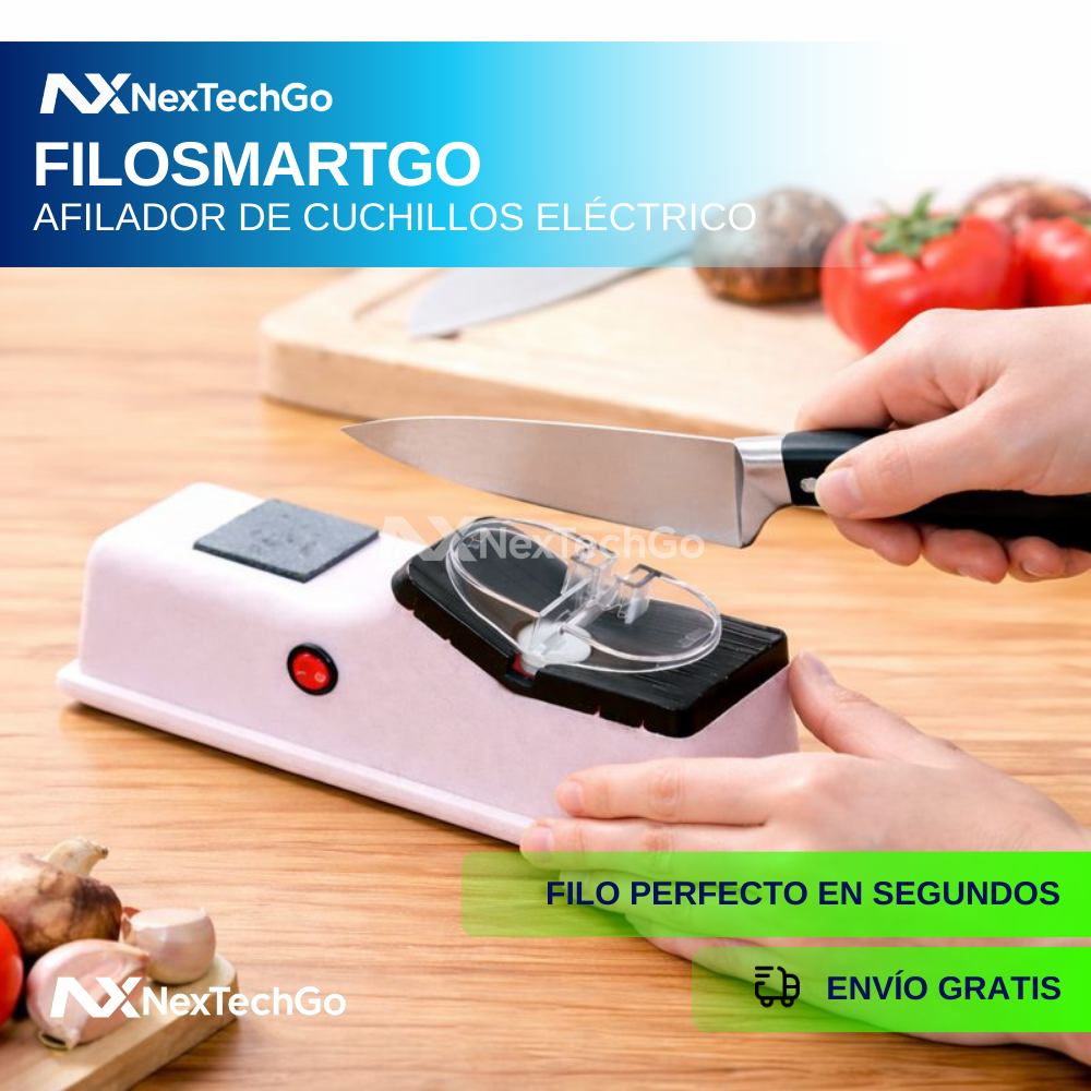FiloSmartGo - Afilador de Cuchillos Eléctrico