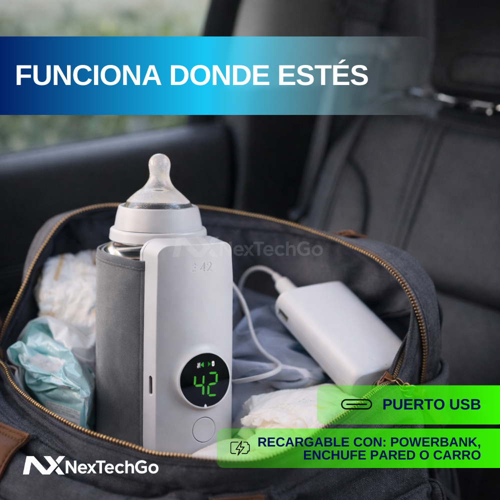 TeteReady&Go - Calentador portátil de biberones