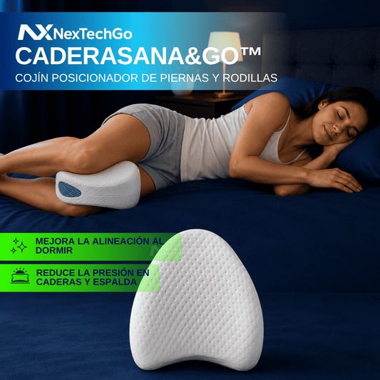 CaderaSana&Go™ - Cojín Posicionador de Piernas y Rodillas