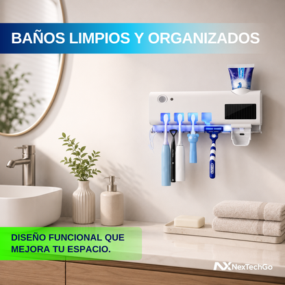 DentiUV&Go™ - Esterilizador de Cepillos de Dientes con Luz UV