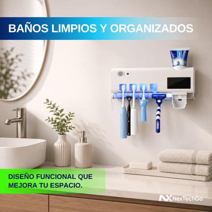 DentiUV&Go™ - Esterilizador de Cepillos de Dientes con Luz UV