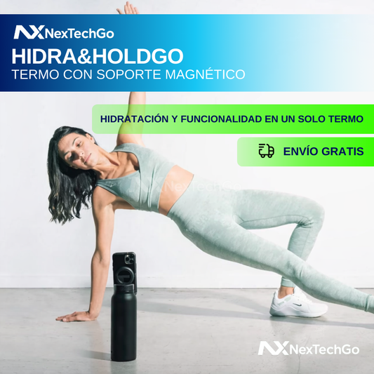 Hidra&HoldGo - Termo con Soporte Magnético